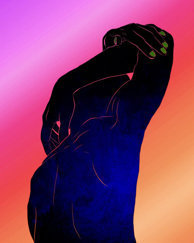 Original Figurative Body Digital by Steve Kalinda