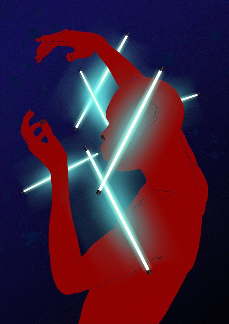 Original Figurative Body Digital by Steve Kalinda
