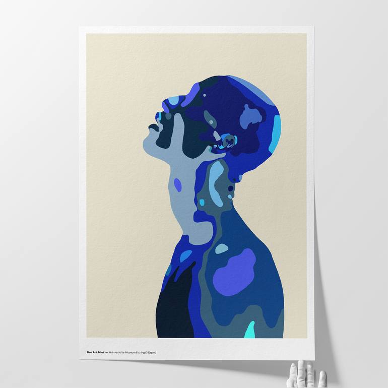 Original Figurative Men Digital by Steve Kalinda