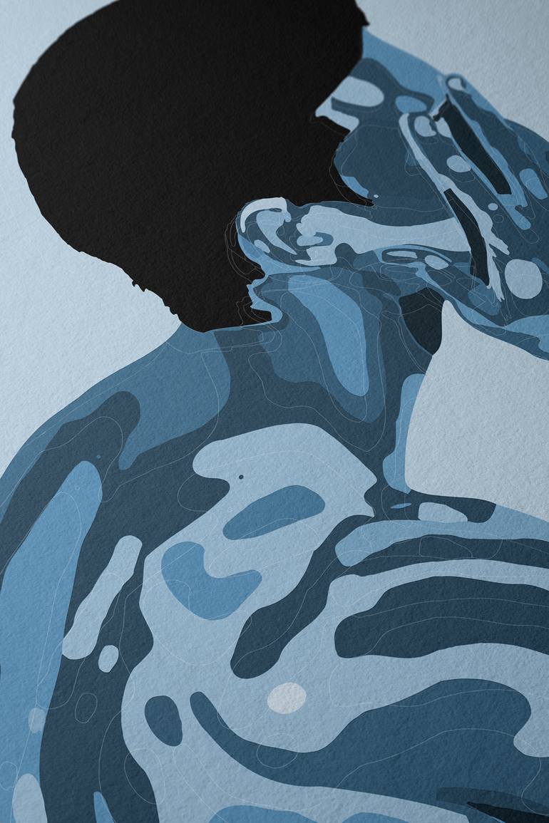 Original Figurative Men Digital by Steve Kalinda