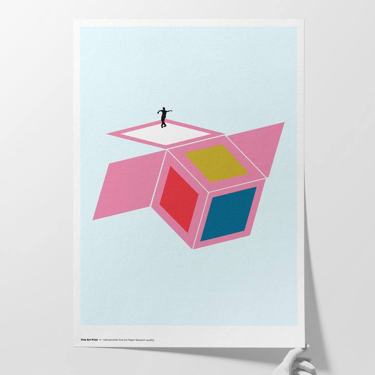 Original Geometric Digital by Steve Kalinda