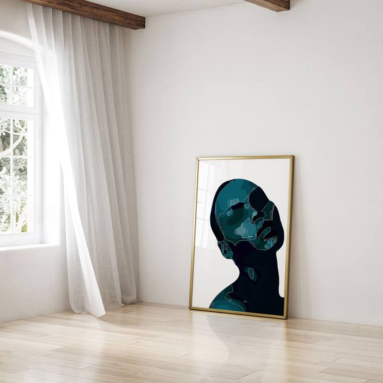 Original Figurative People Digital by Steve Kalinda