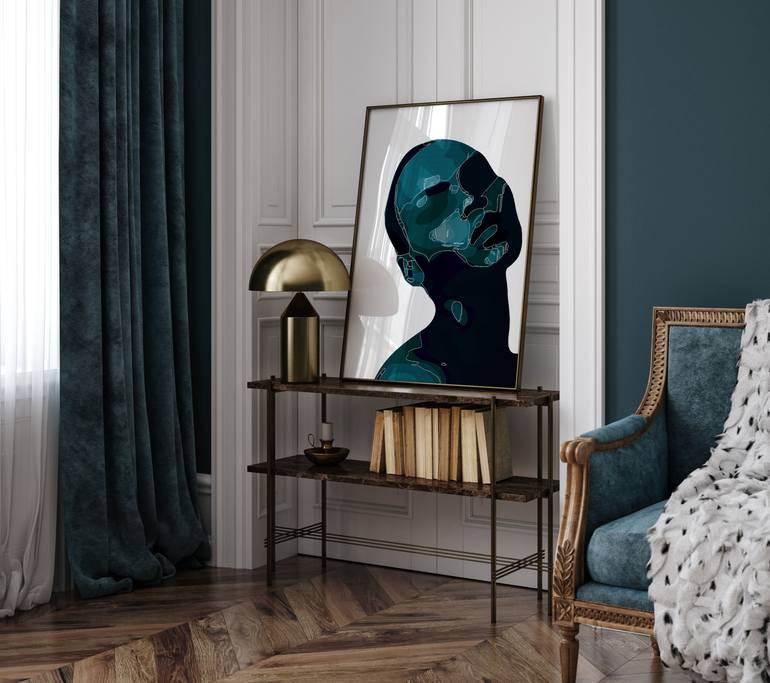 Original Figurative People Digital by Steve Kalinda