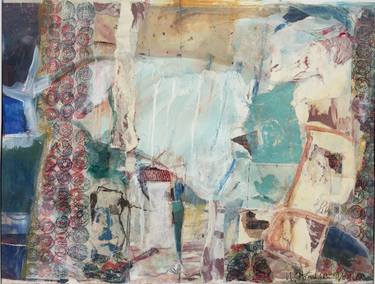 Print of Figurative Abstract Collage by Nancy Hamlin-Vogler