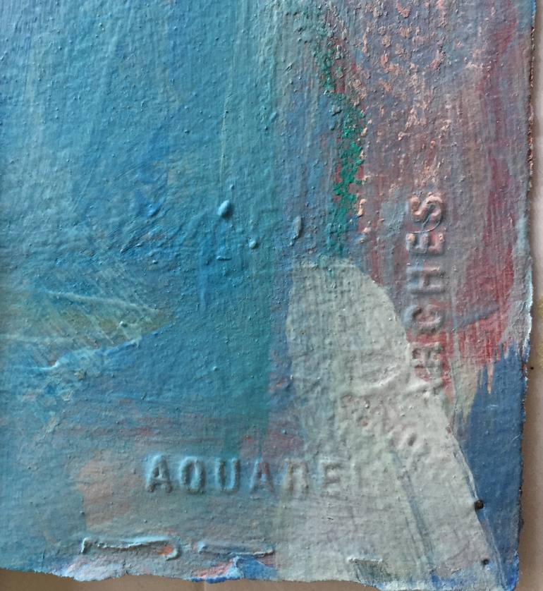 Original Impressionism Seascape Painting by Nancy Hamlin-Vogler