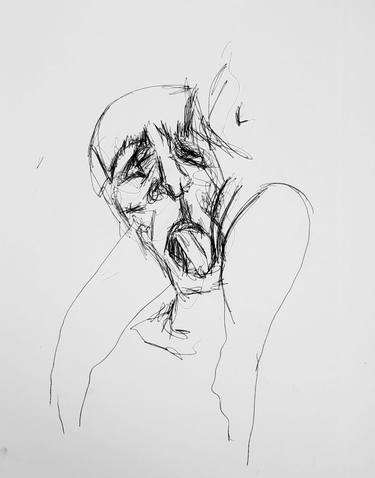 Print of Expressionism Erotic Drawings by Daniel Artesero