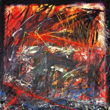 Original Abstract Expressionism Abstract Paintings by Daniel Artesero