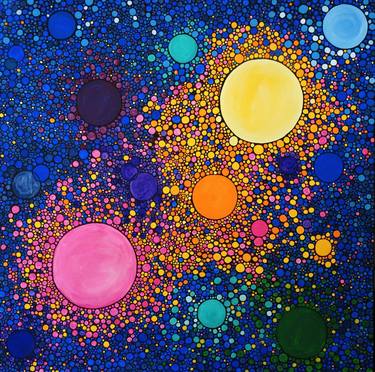 Print of Abstract Outer Space Paintings by Rachel Olynuk