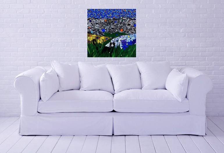 Original Abstract Expressionism Animal Painting by Rachel Olynuk