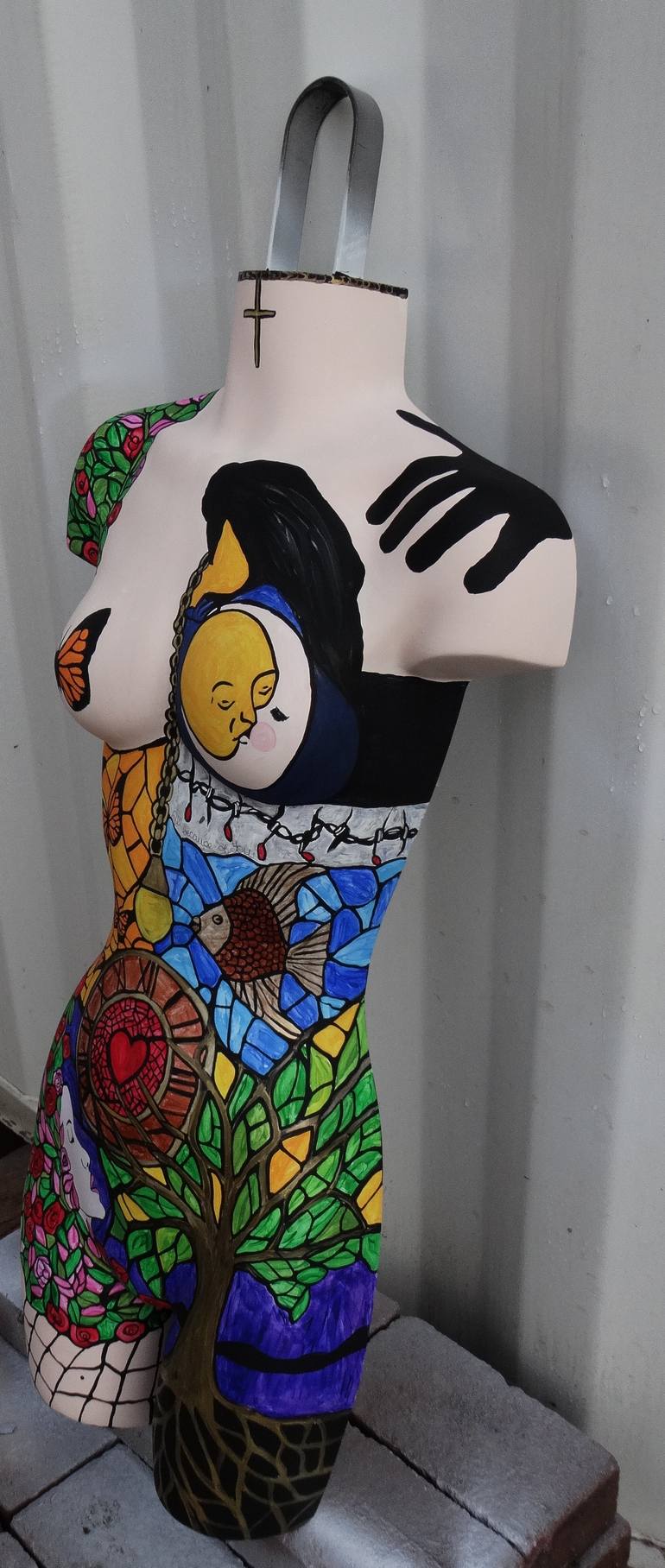 Original Expressionism Women Sculpture by Rachel Olynuk