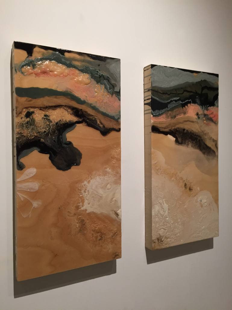 Original Abstract Expressionism Abstract Painting by Joelle Cooperrider