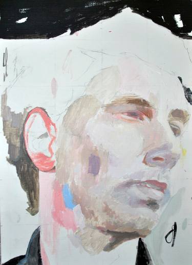 Print of Portraiture Portrait Paintings by Joshua Evans-Hooper