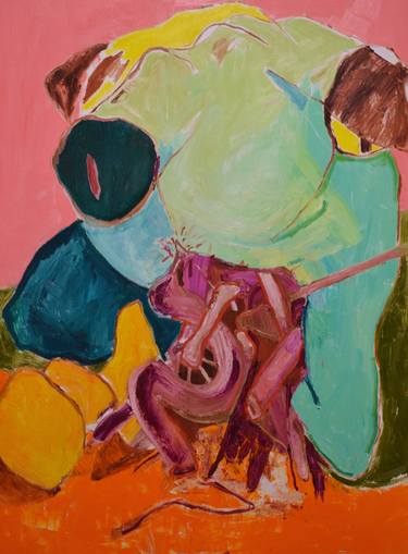 Saatchi Art Artist Ethan Kolwaite; Painting, “Ahh, What Relief” #art