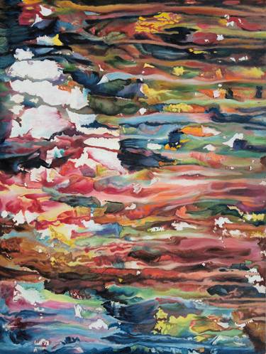 Original Abstract Expressionism Abstract Paintings by Vinay Sane