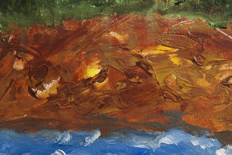 Original Expressionism Landscape Painting by Vinay Sane