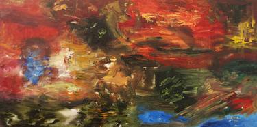 Original Abstract Expressionism Abstract Paintings by Vinay Sane