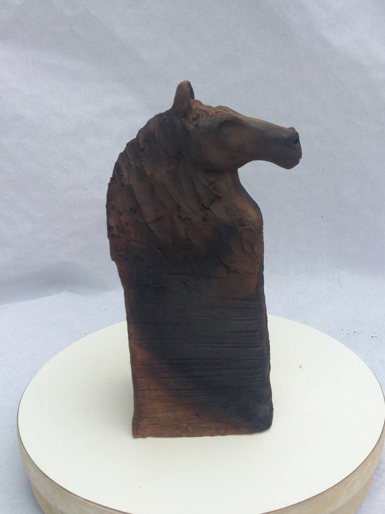 Print of Realism Horse Sculpture by Nicky D'haen