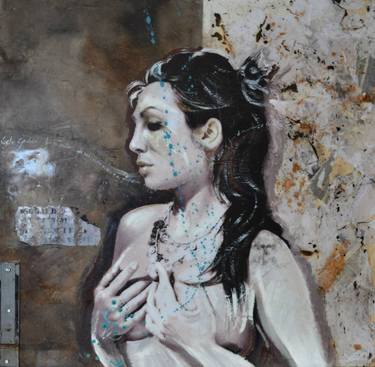 Print of Figurative Women Paintings by Valentina Azzini