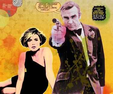 Print of Pop Art Cinema Collage by C S Groeben