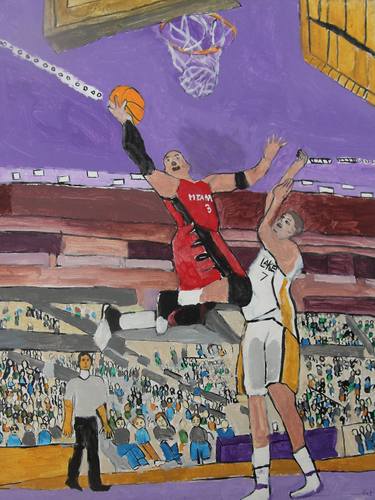 Print of Pop Art Sports Paintings by Nat Solomon