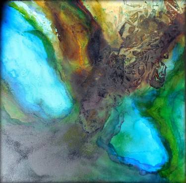 Original Fine Art Abstract Paintings by holly anderson