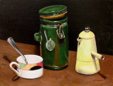 Original Realism Food & Drink Paintings by Mircea Jumatate