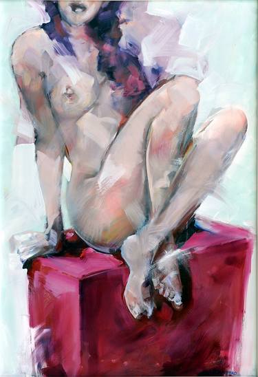 Original Nude Paintings by Stefano Sampietro