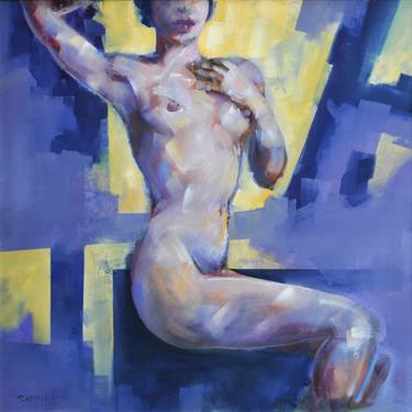 Print of Nude Paintings by Stefano Sampietro