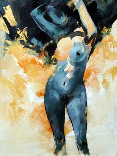 Print of Modern Nude Paintings by Stefano Sampietro