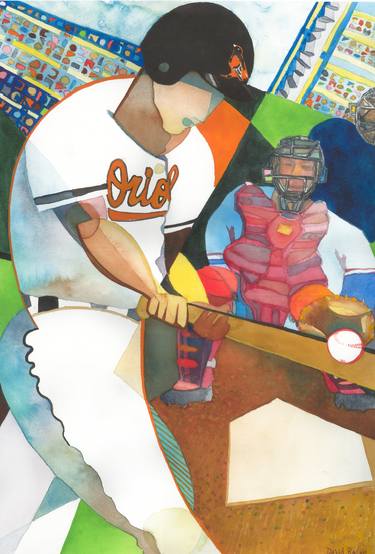 Original Sports Paintings by David Ralph