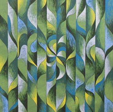 Print of Fine Art Geometric Paintings by Luiz Carlos Ferracioli