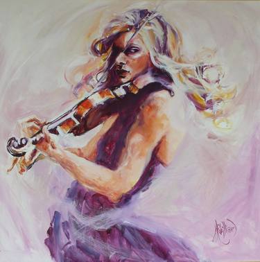 Print of Music Paintings by Veronica Robilliard