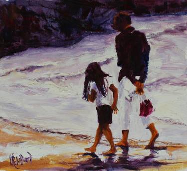 Original Figurative Seascape Paintings by Veronica Robilliard