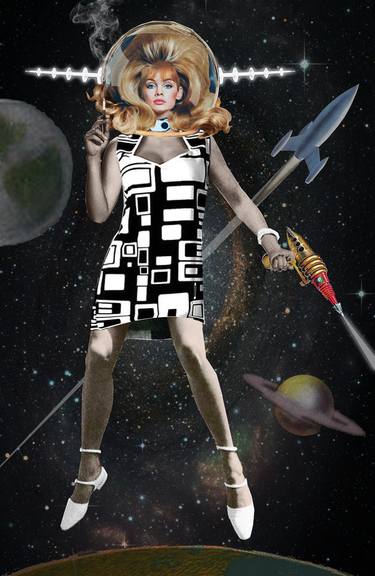 Print of Pop Art Outer Space Digital by Drew Mandigo