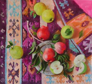 Print of Abstract Food & Drink Paintings by Maria Kniazeva