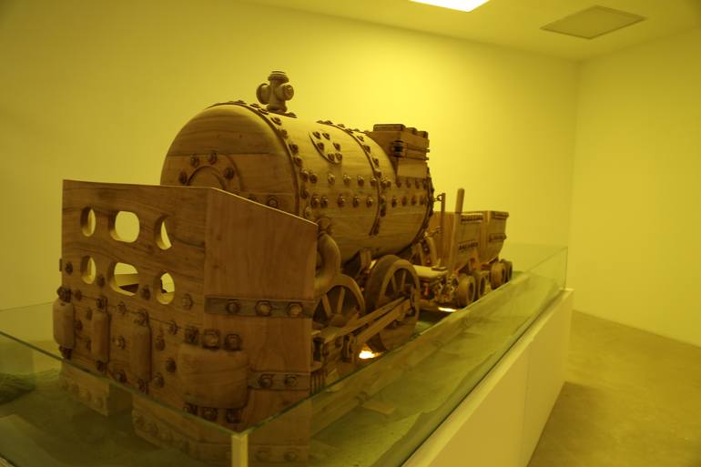 Print of Conceptual Train Sculpture by Idrees Hanif