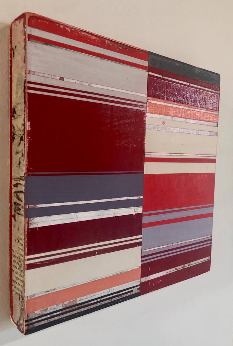 Original Bauhaus Abstract Painting by Ron Piller