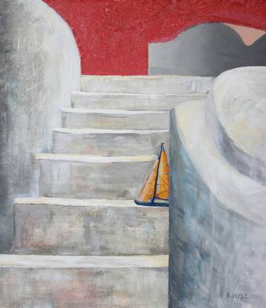 Original Figurative Nature Painting by Katarzyna SłYsz-Urbanowicz
