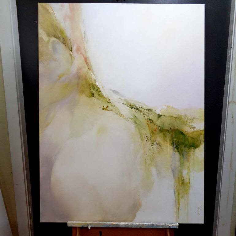Original Abstract Expressionism Abstract Painting by Dina D'Argo