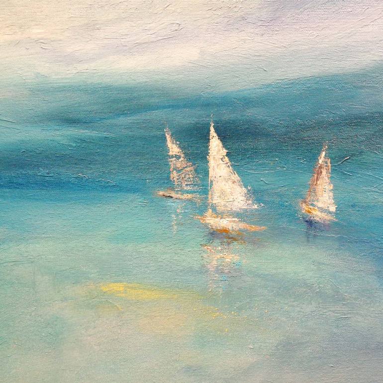 Original Seascape Painting by Dina D'Argo