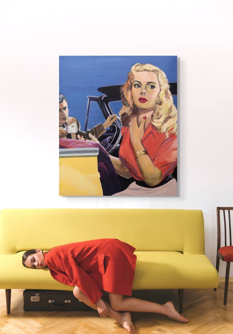 Original Pop Art Pop Culture/Celebrity Painting by Jane Ianniello