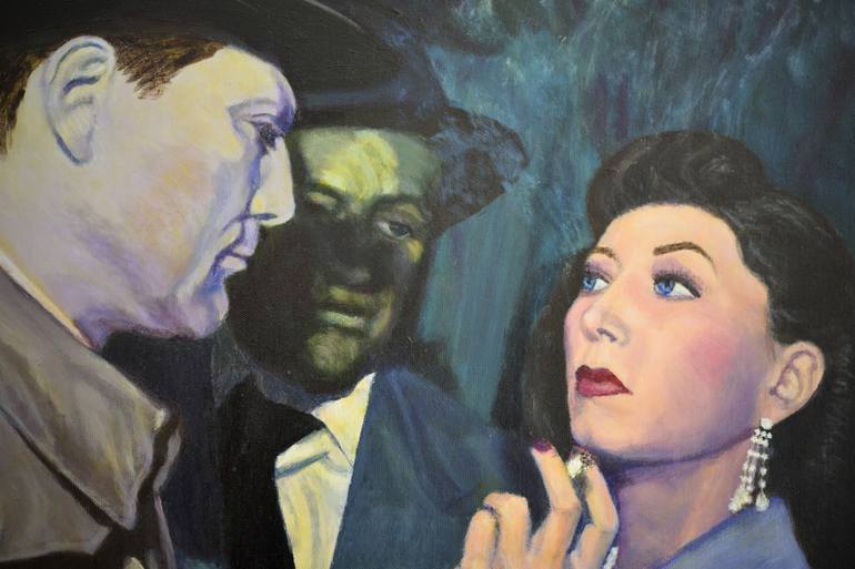 Original Expressionism People Painting by Jane Ianniello