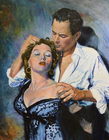 Print of Erotic Paintings by Jane Ianniello