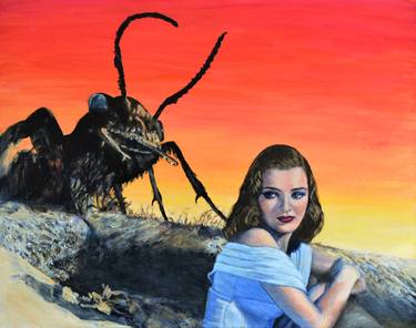 Print of Surrealism Fantasy Paintings by Jane Ianniello