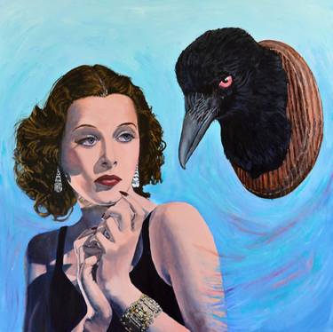 Original Surrealism Popular culture Paintings by Jane Ianniello