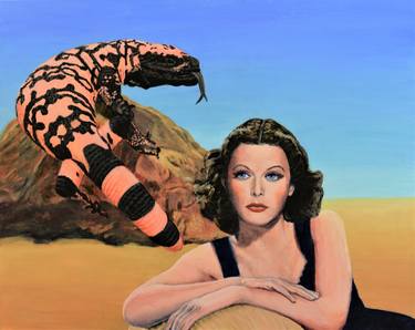 Print of Surrealism Animal Paintings by Jane Ianniello