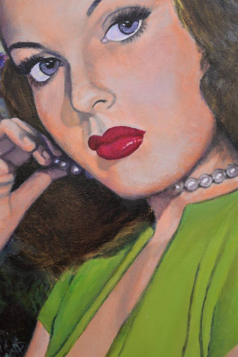 Original Figurative Women Painting by Jane Ianniello