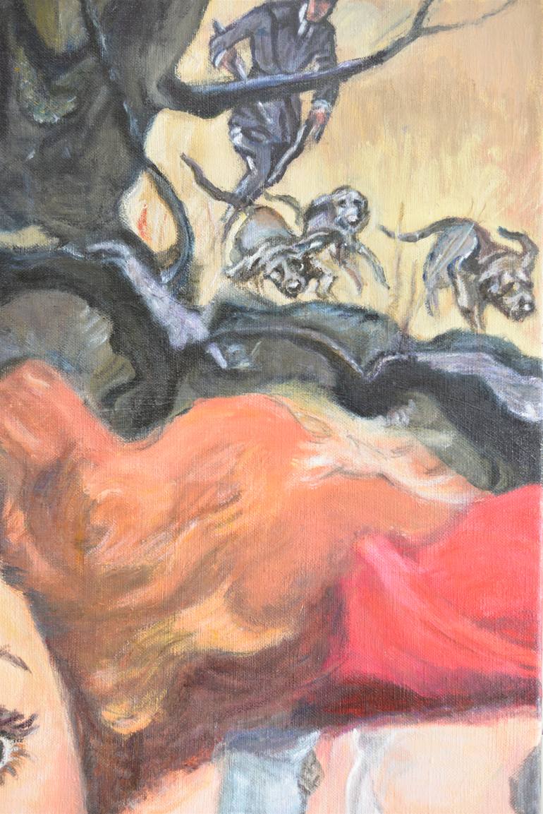 Original Figurative Women Painting by Jane Ianniello