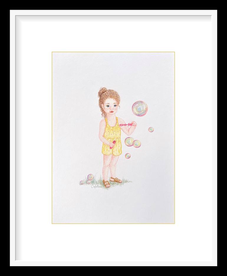 Original Illustration Children Drawing by Catherine Wallace