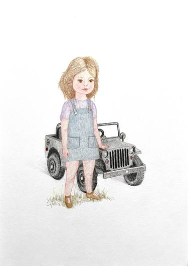 Urban Kids - Girl with Fast Car thumb